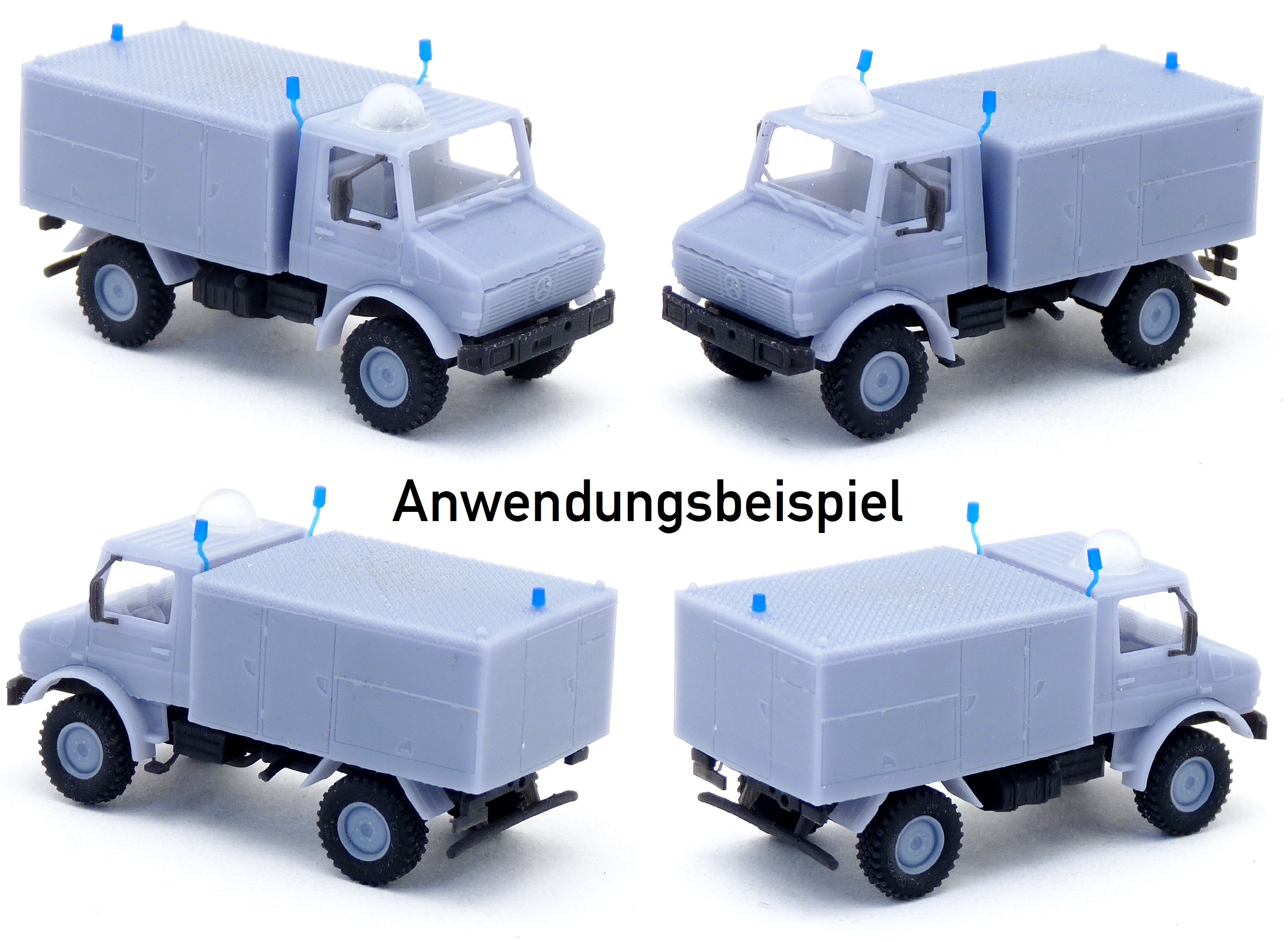 MB Unimog U1300 Metz TroLF 750 BGS - BAUSATZ