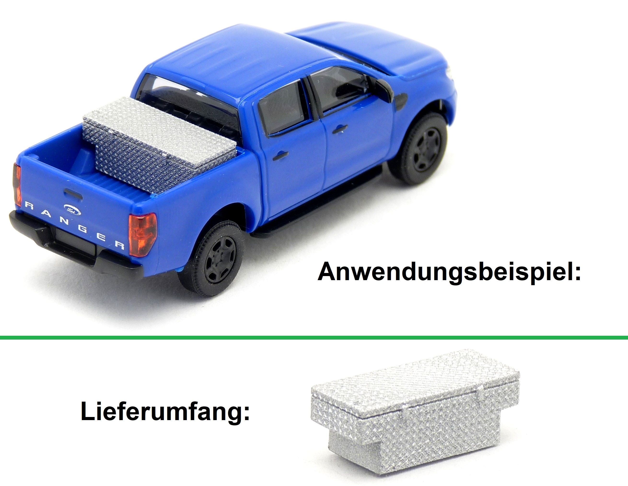 Pickup Staukiste passend für Busch Ford Ranger