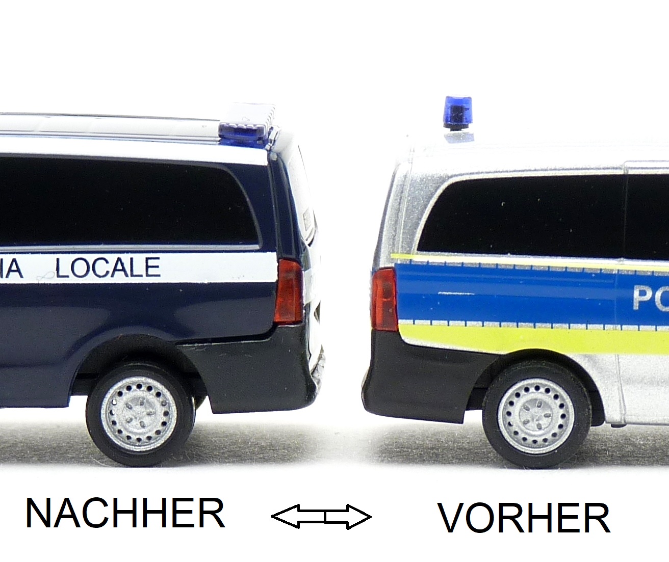 Bodenplatte mit Höherlegung passend für Busch MB Vito W447