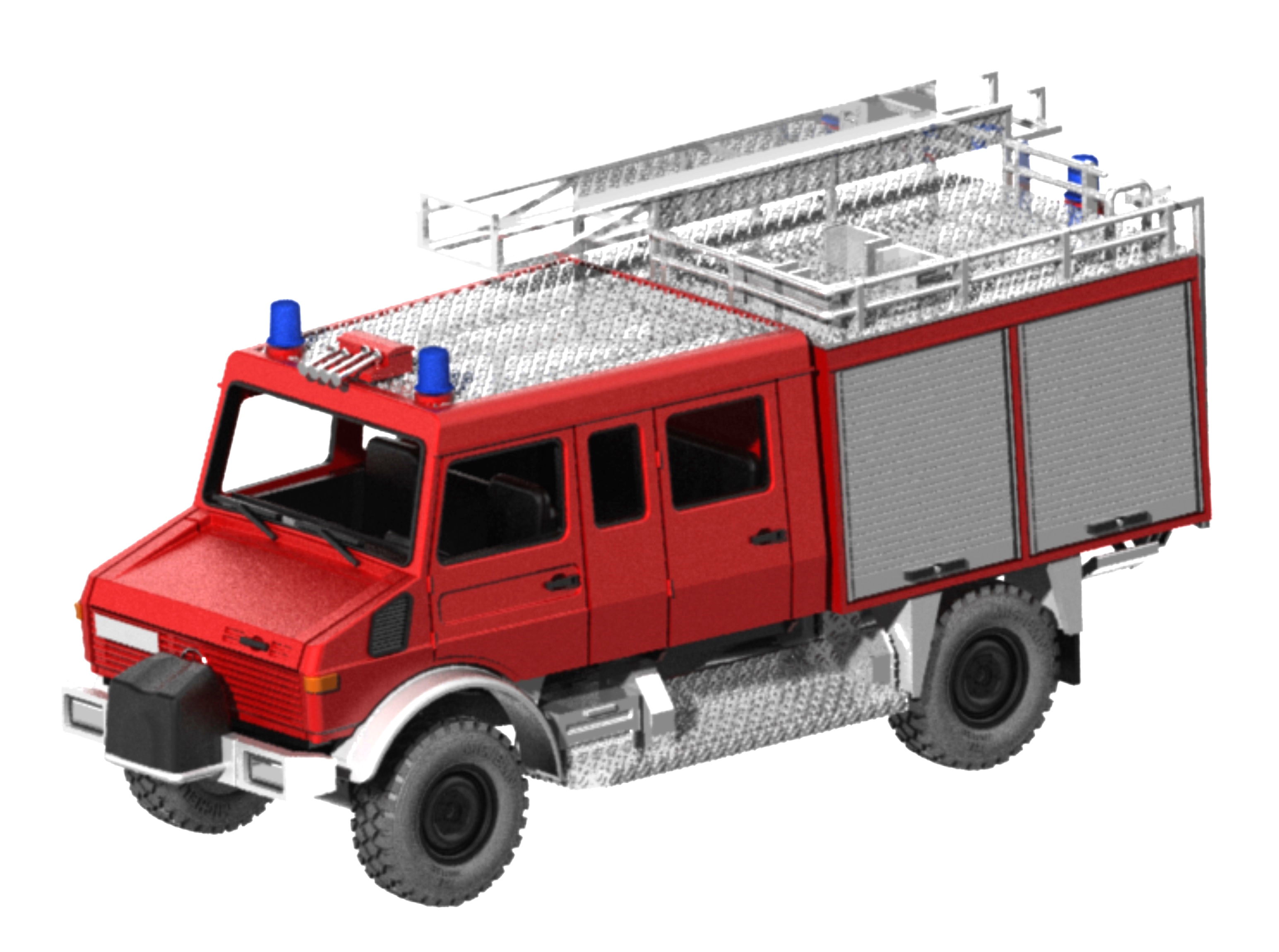 MB Unimog U1300 LF 8 Schlingmann - BAUSATZ