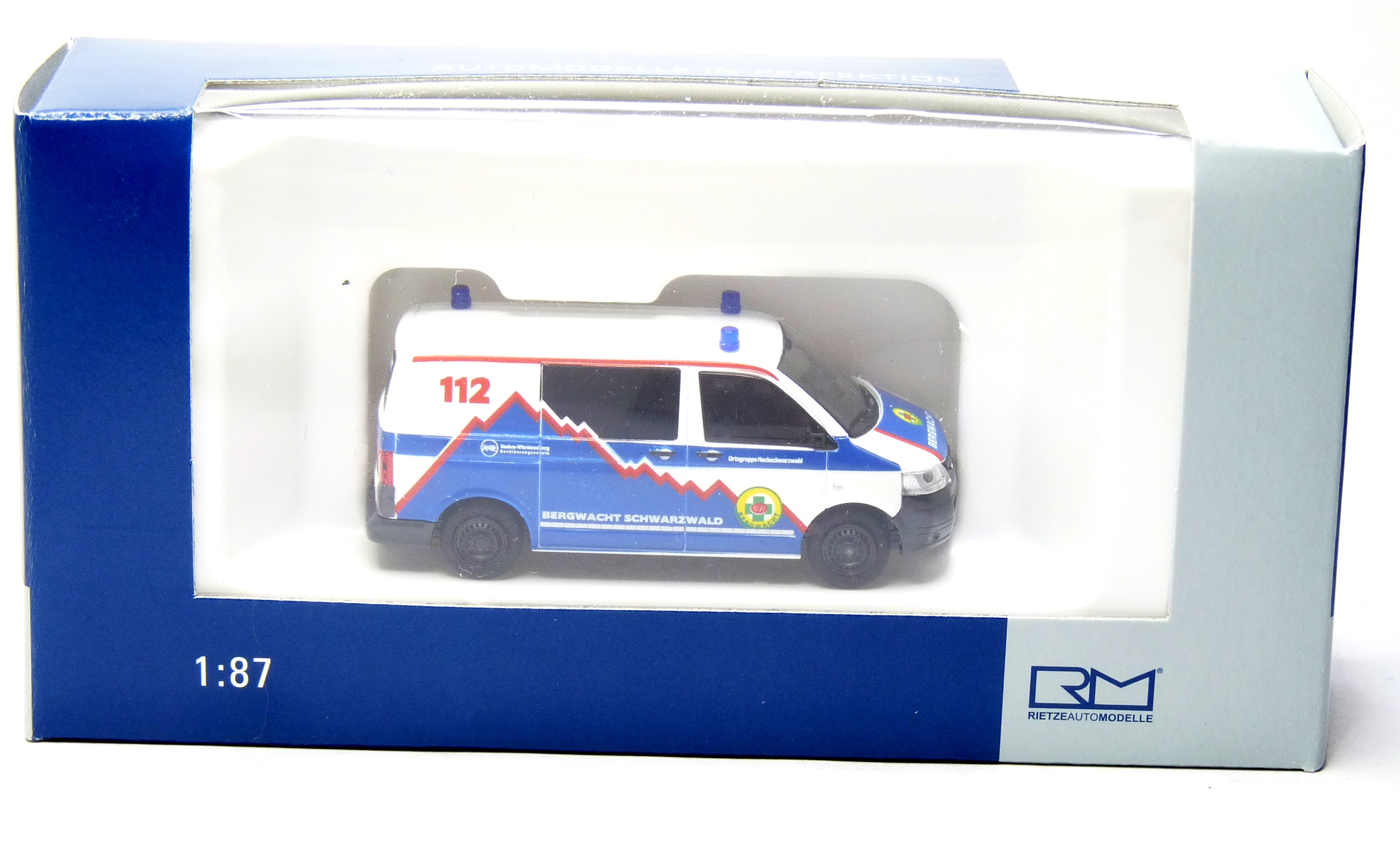 Rietze VW T5 GP - Bergwacht Schwarzwald OG Hochschwarzwald