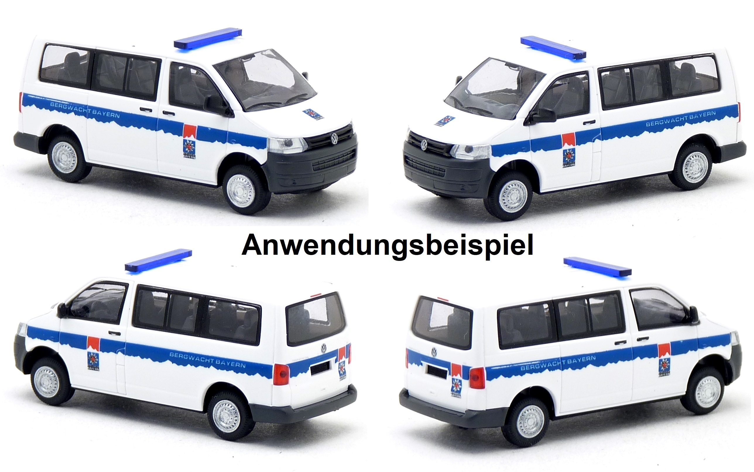 Bodenplatte mit Höherlegung passend fü Rietze VW T5 KR