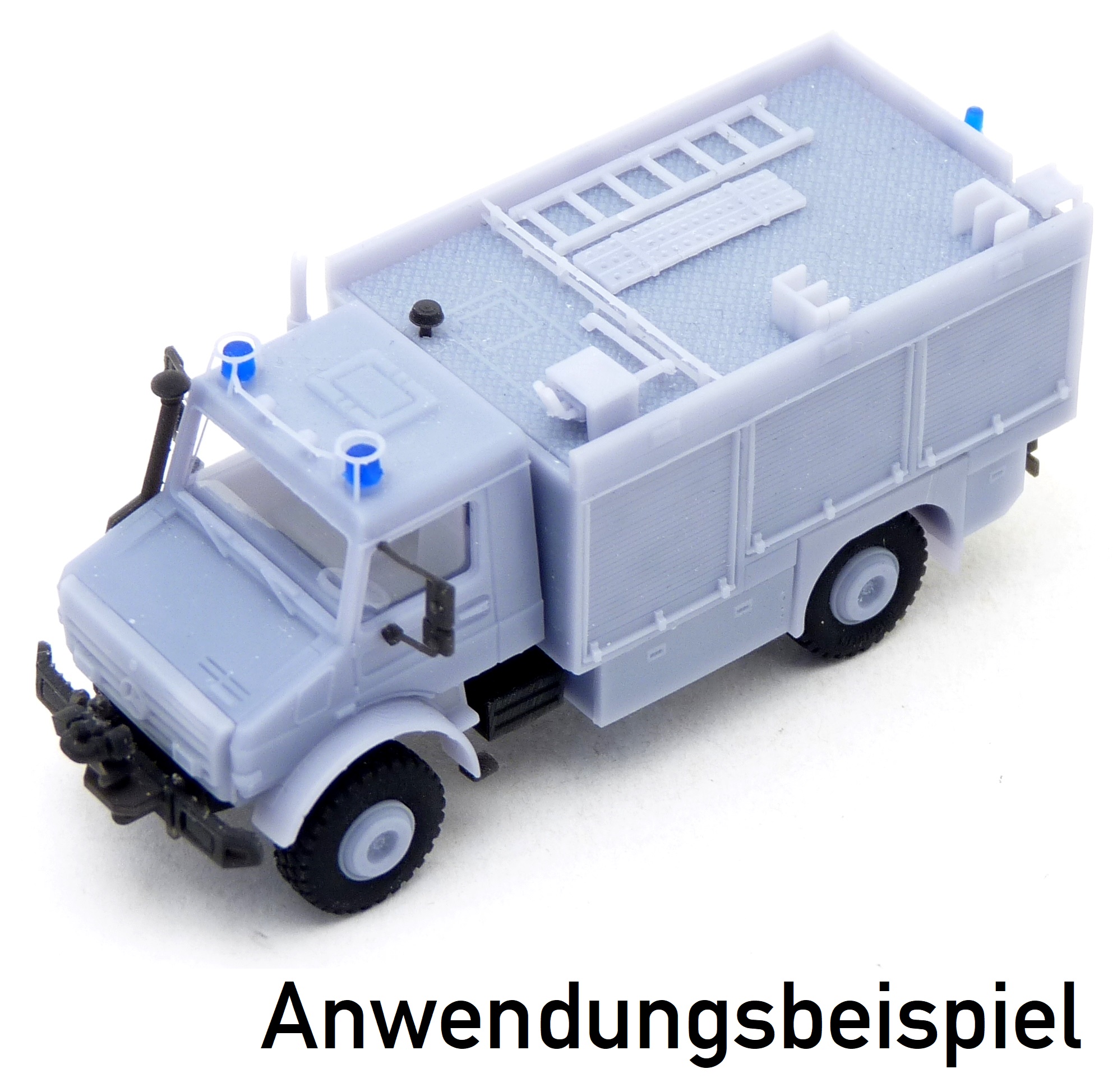 MB Unimog U5000 Ziegler FLF Bundespolizei - BAUSATZ