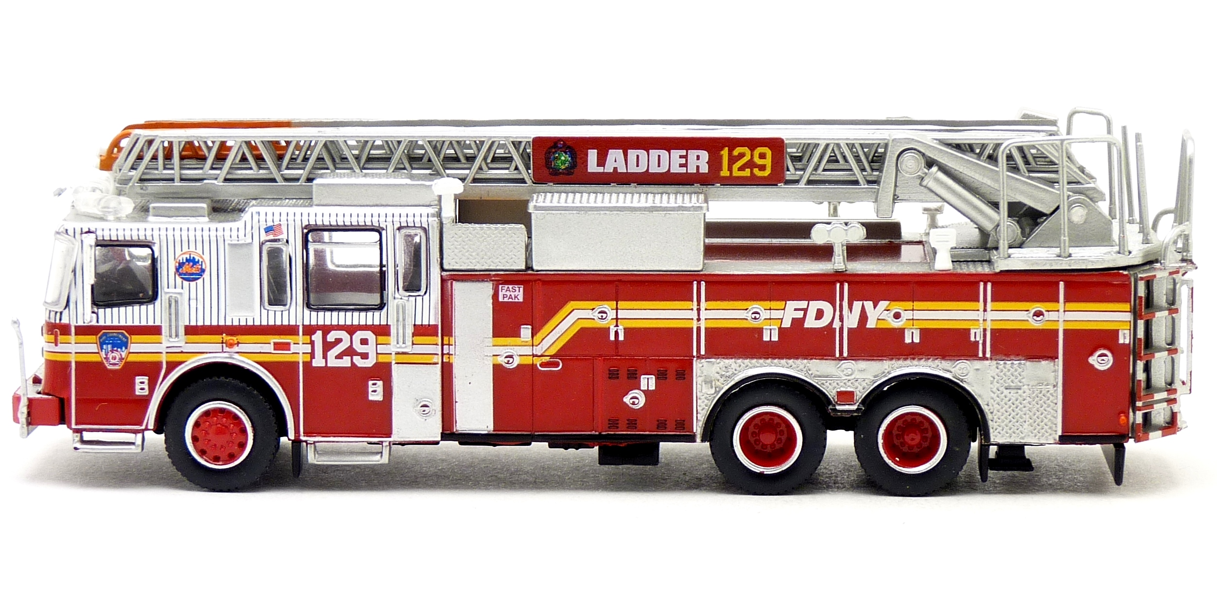 PCX87 870688 Ferrara Ultra Ladder FDNY 129 Queens Fire Department New York