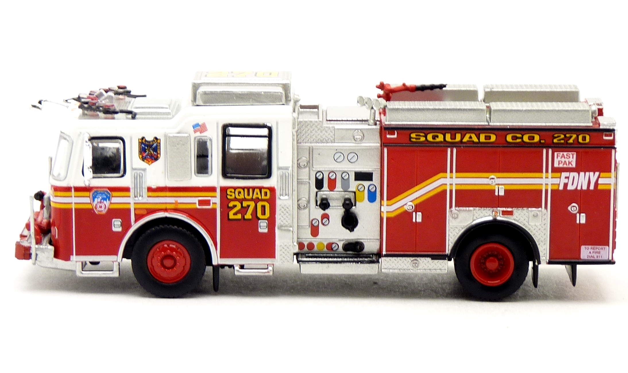 PCX87 870844 Seagrave Attacker FDNY Squad 270 Queens Fire Department New York