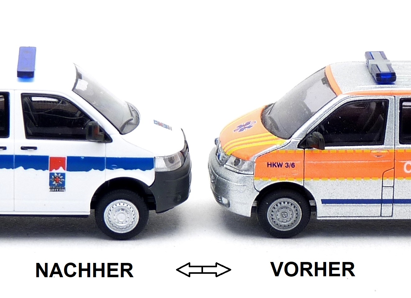 Bodenplatte mit Höherlegung passend fü Rietze VW T5 KR