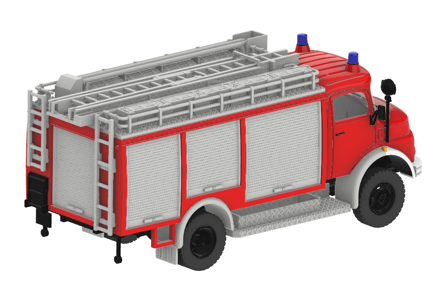 MB LAF 1113 Metz SW2000 Tr Bund - BAUSATZ