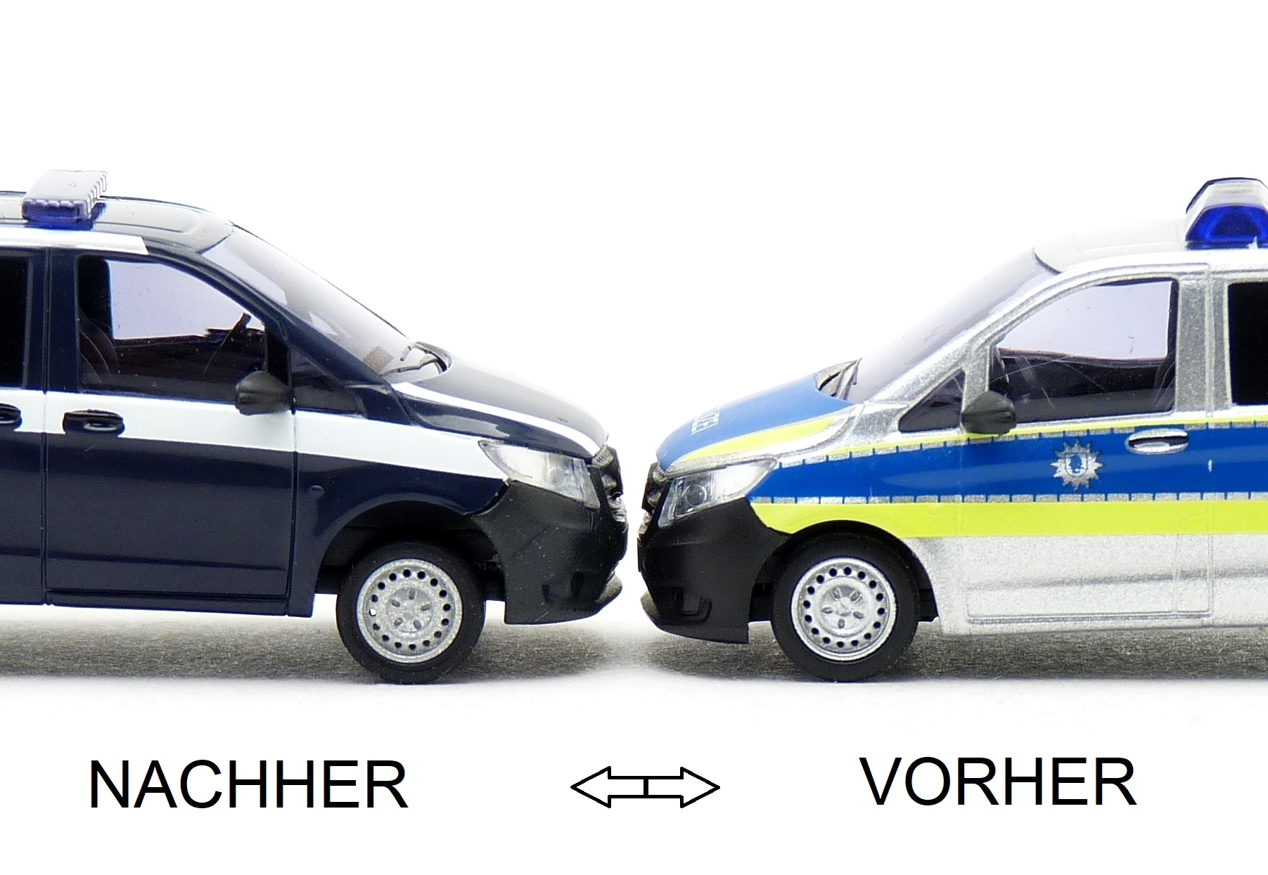 Bodenplatte mit Höherlegung passend für Busch MB Vito W447