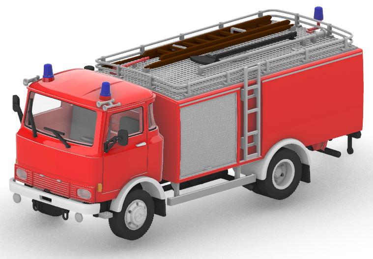 Magirus Deutz "Eicher" TLF 8 Feuerwehr Delmenhorst - BAUSATZ