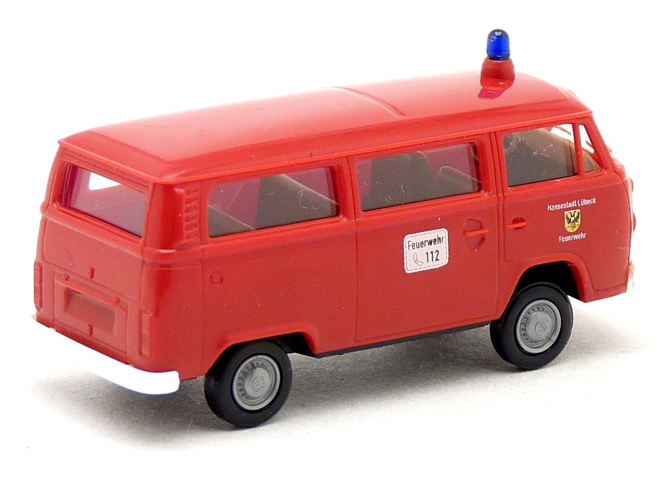 Brekina VW T2 MTF Feuerwehr Lübeck