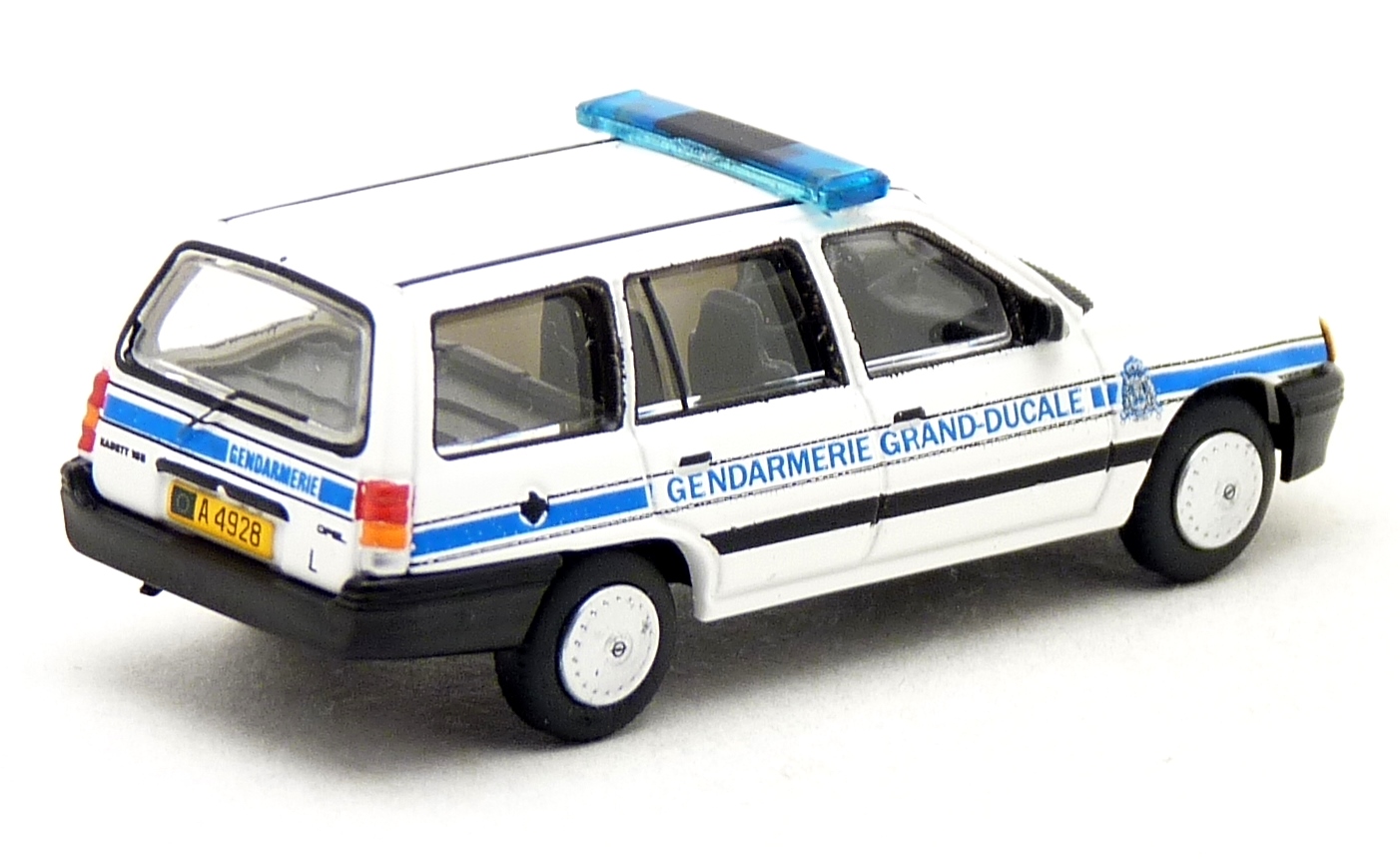 PCX87 871083 Opel Kadett E Caravan Gendarmerie Luxemburg