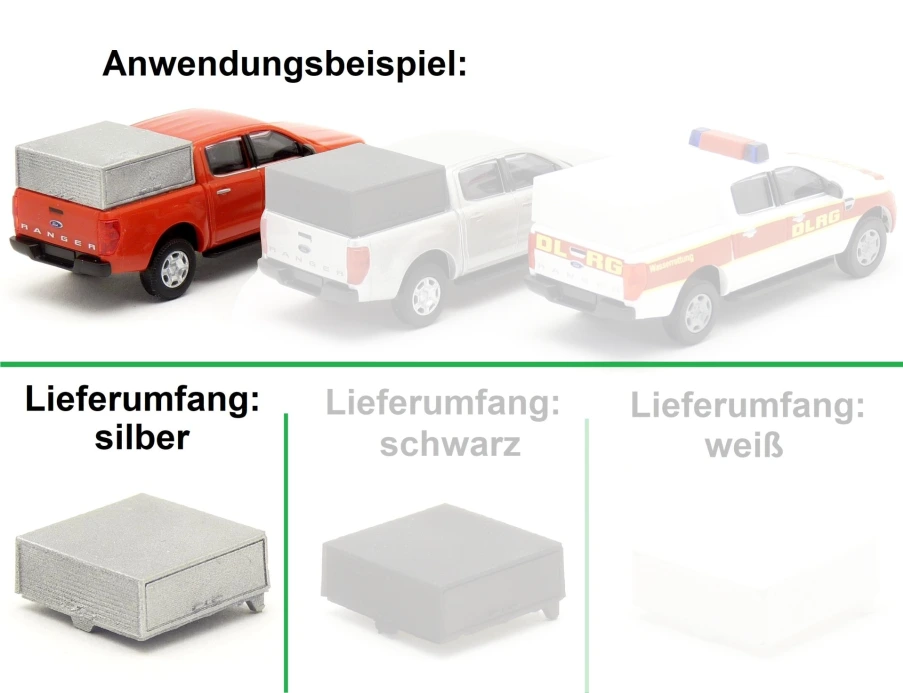 Pickup Gerätekoffer passend für Busch Ford Ranger