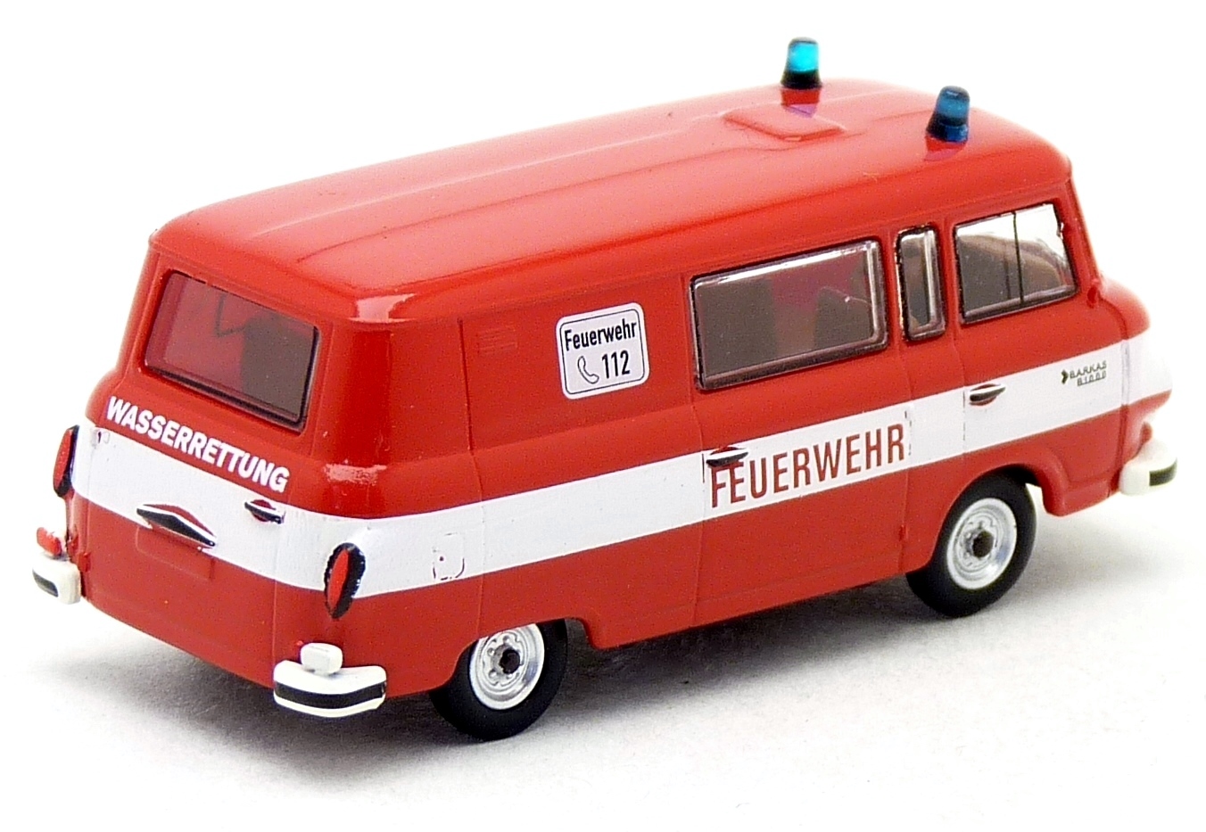 Brekina Barkas B1000 Feuerwehr Wasserrettung Edition: Wasserrettung Nr 22