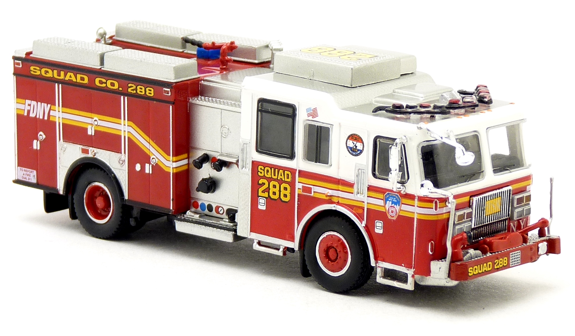 PCX87 870845 Seagrave Attacker FDNY Squad 288 Queens Fire Department New York