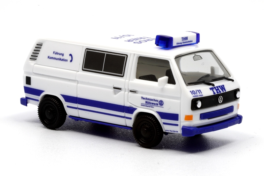 Herpa VW T3 FüKW THW OV Trier