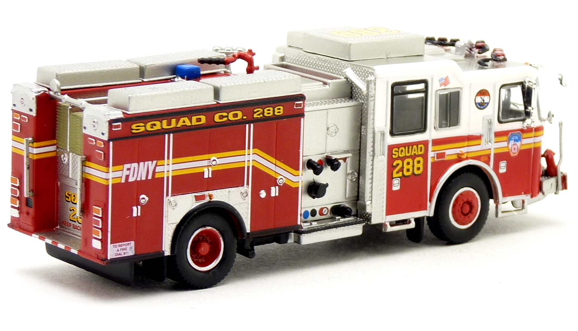PCX87 870845 Seagrave Attacker FDNY Squad 288 Queens Fire Department New York