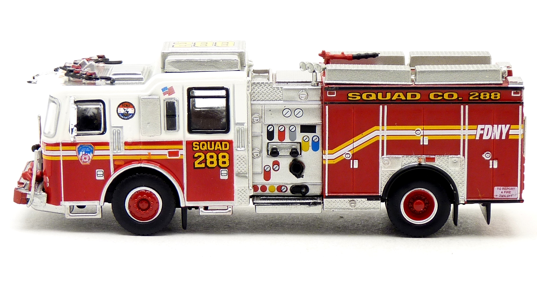 PCX87 870845 Seagrave Attacker FDNY Squad 288 Queens Fire Department New York