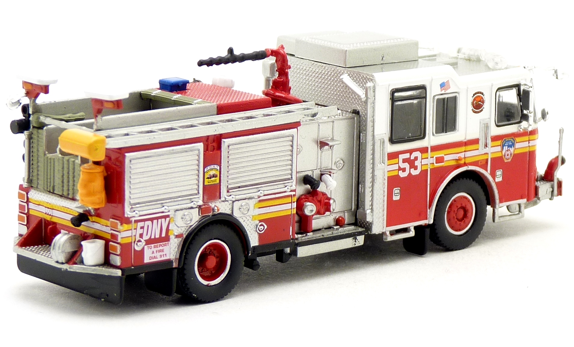 PCX87 870681 Seagrave Marauder II Engine FDNY 53 Manhattan Fire Department New York