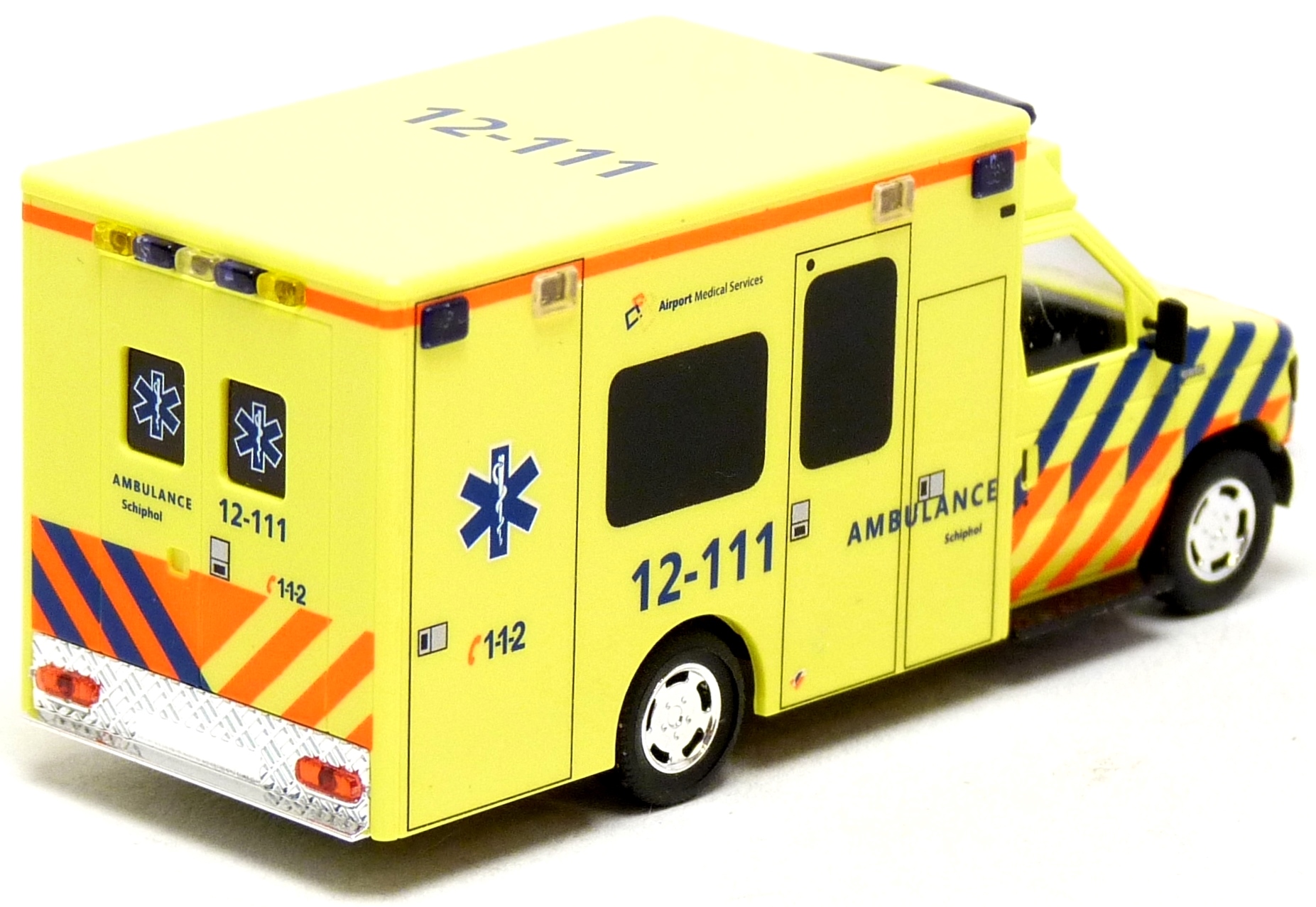 Busch - Ford E-350 RTW Ambulance Airport Amsterdam Schiphol