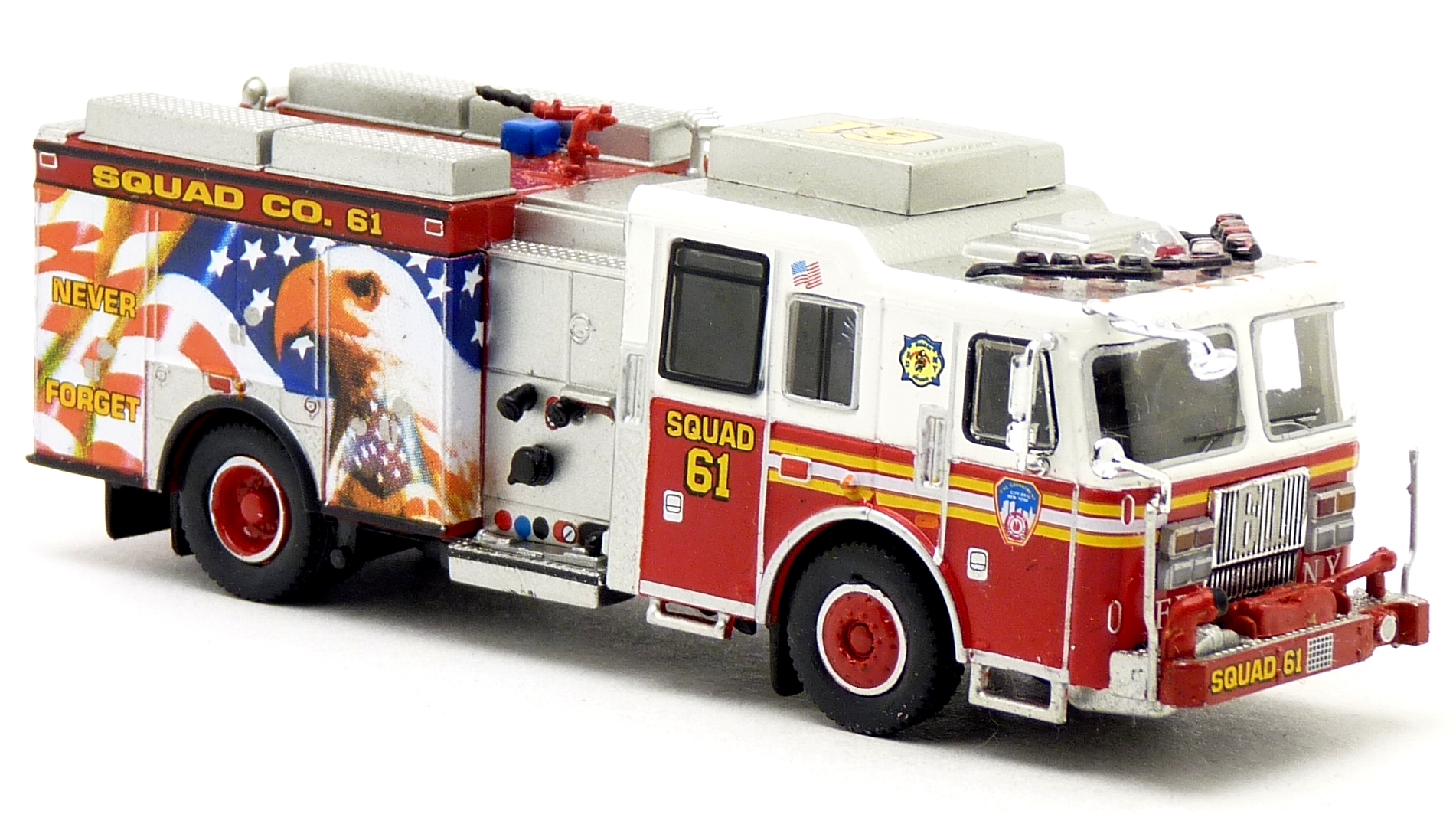 PCX87 870842 Seagrave Attacker FDNY Squad 61 Bronx Fire Department New York
