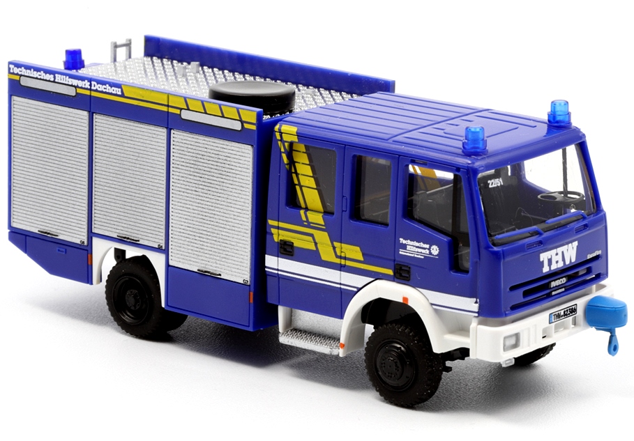 Rietze Iveco EuroFire GKW - THW Dachau