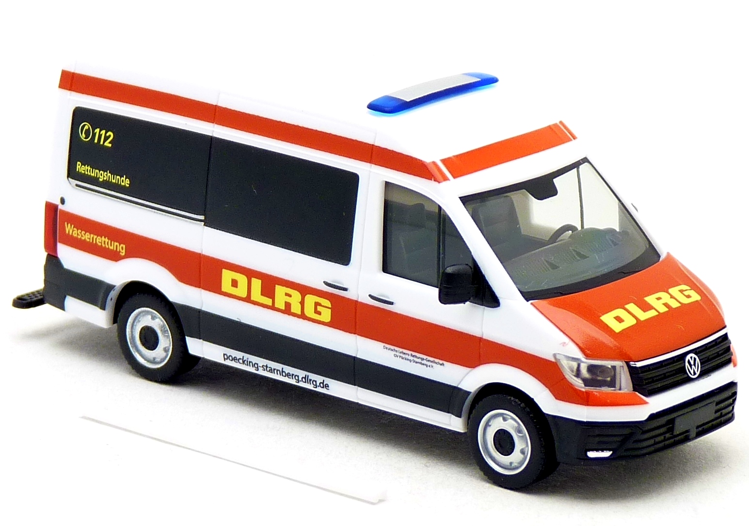 Herpa VW Crafter DLRG Pöcking-Starnberg Edition: Wasserrettung Nr 16