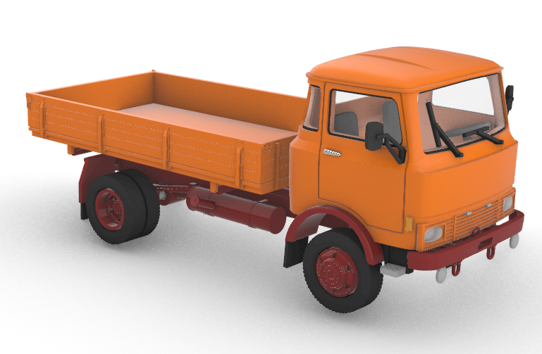 Magirus Deutz "Eicher" Kipper - BAUSATZ