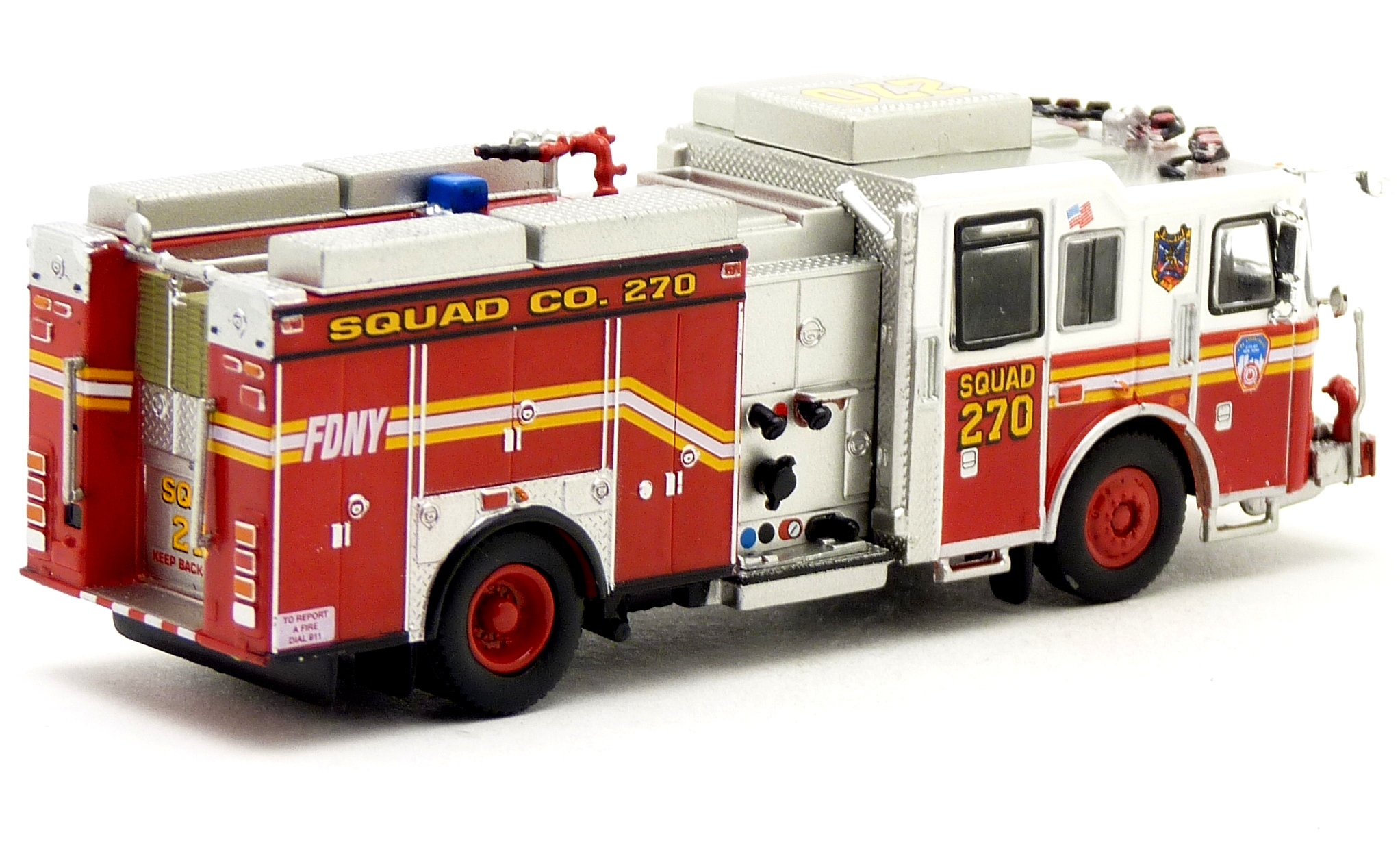 PCX87 870844 Seagrave Attacker FDNY Squad 270 Queens Fire Department New York