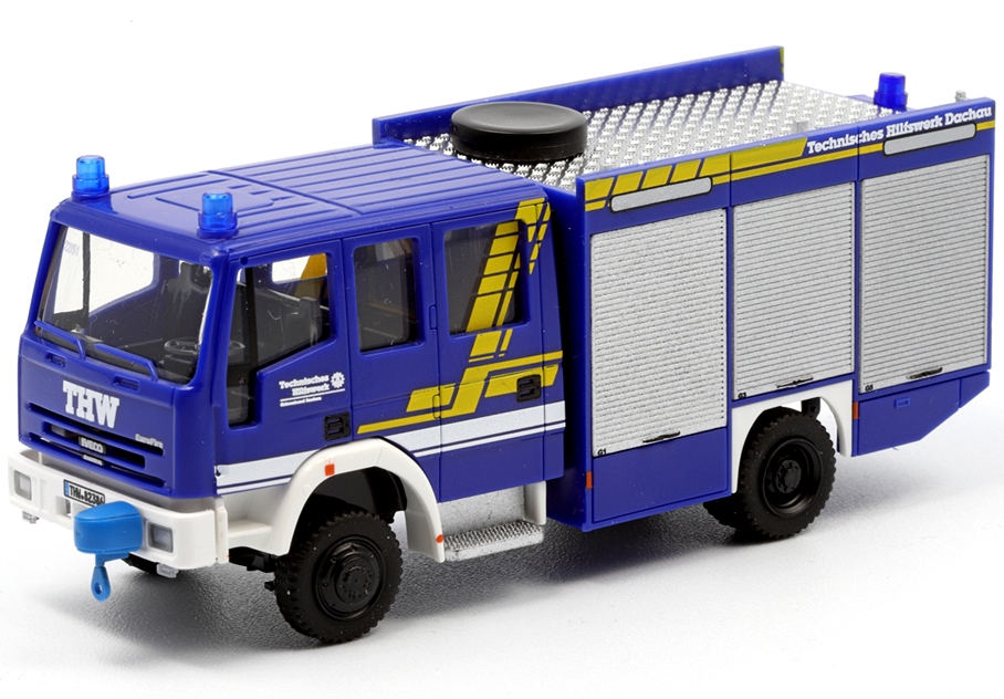 Rietze Iveco EuroFire GKW - THW Dachau