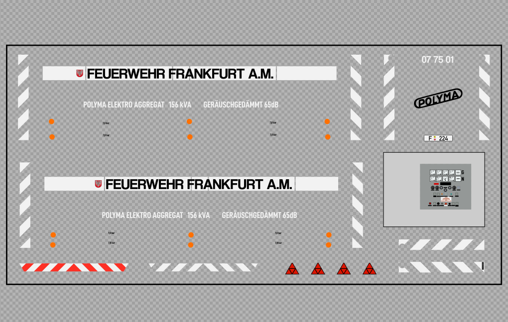 Polyma NEA 156kvA FW Frankfurt Main  - BAUSATZ