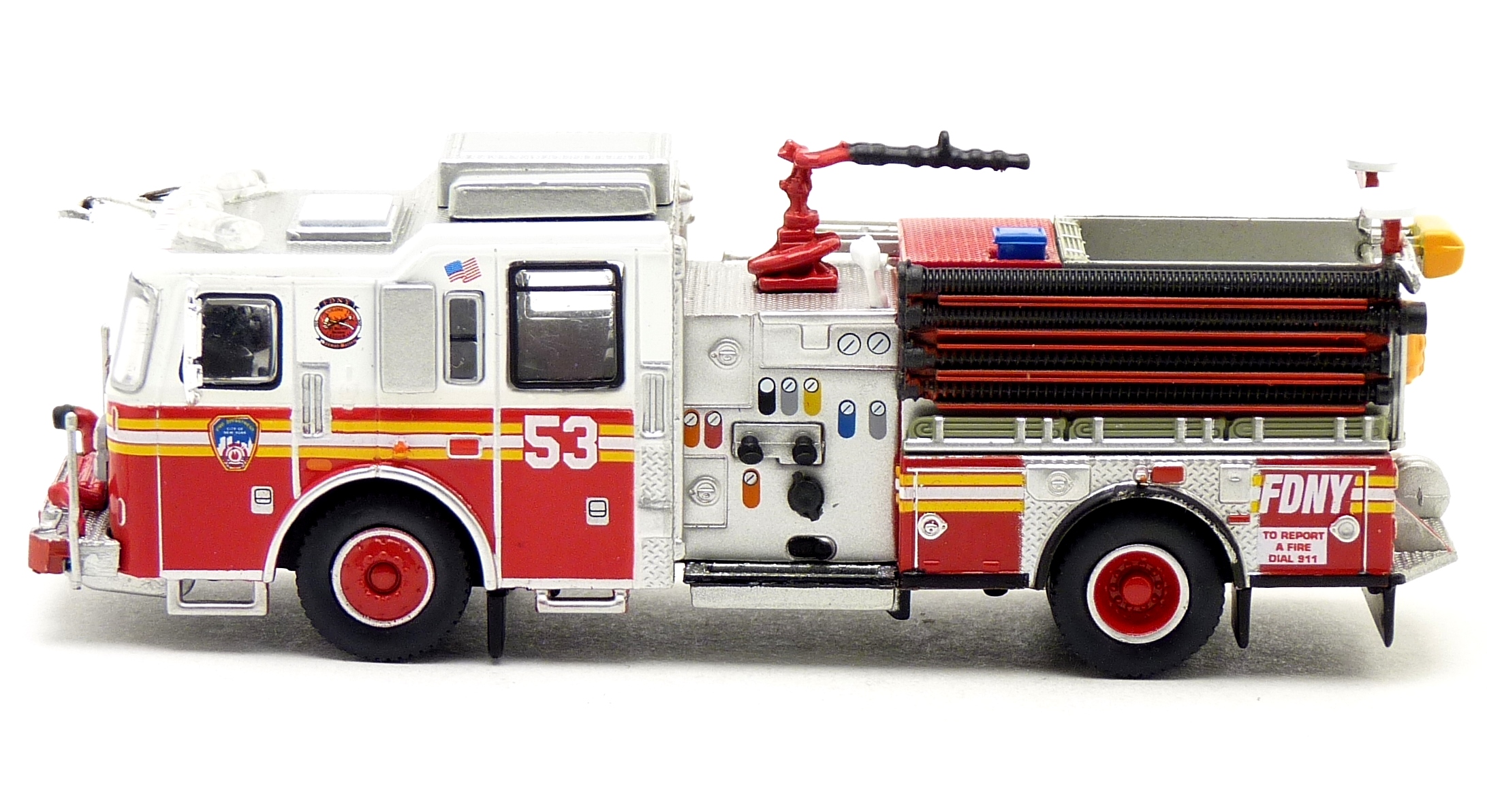 PCX87 870681 Seagrave Marauder II Engine FDNY 53 Manhattan Fire Department New York