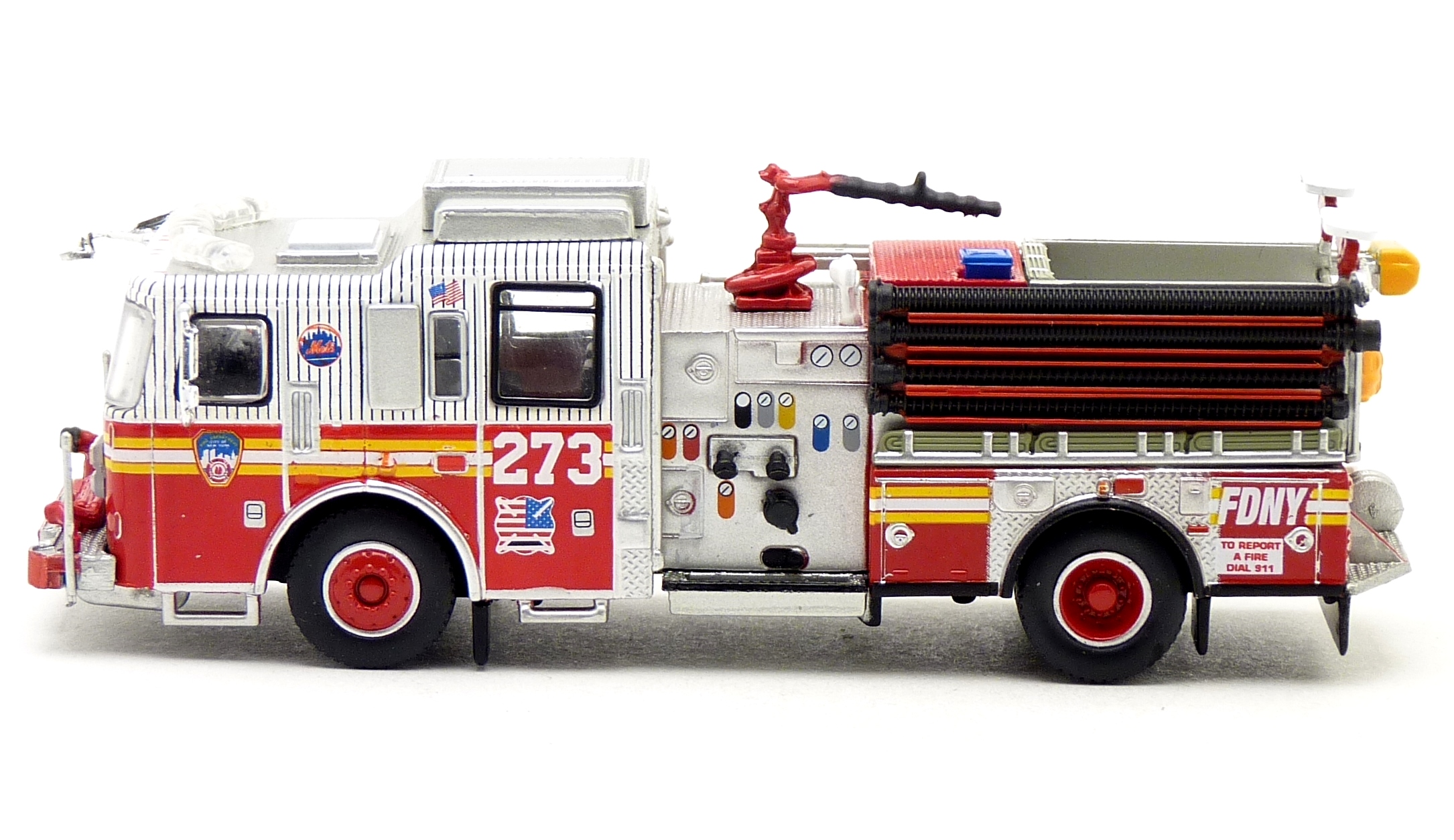 PCX87 870680 Seagrave Marauder II Engine FDNY 273 Queens Fire Department New York