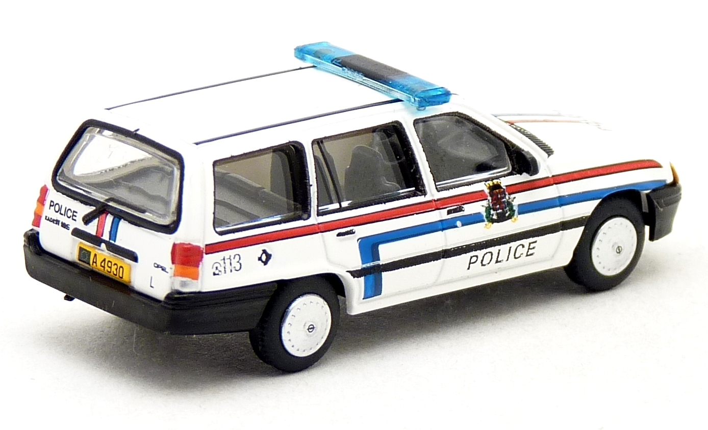 PCX87 871156 Opel Kadett E Caravan Police Grand-Ducale Luxemburg