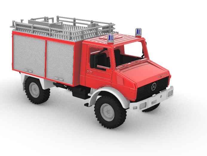 MB Unimog U1300 TLF 8/18  Schlingmann - BAUSATZ