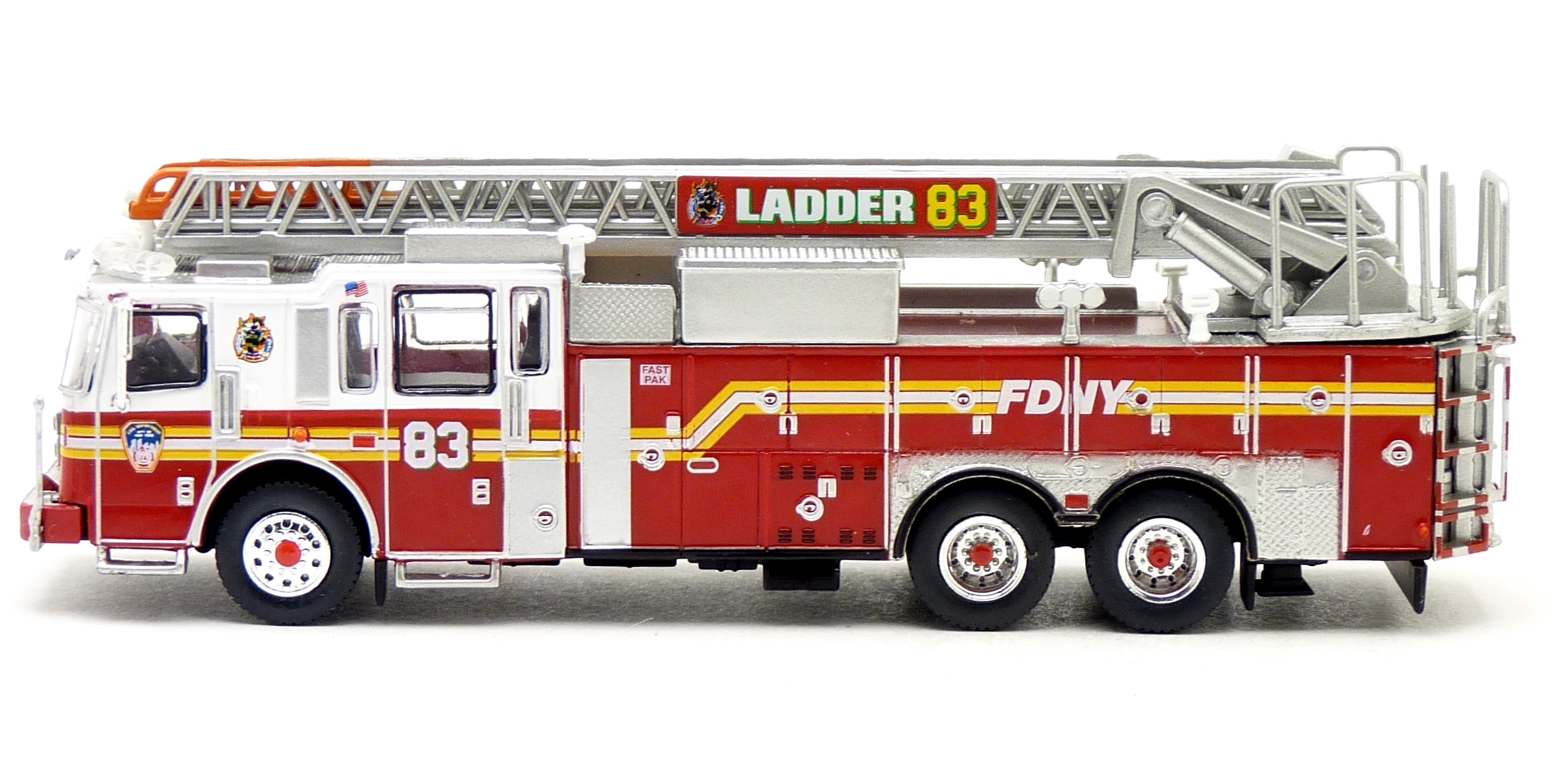 PCX87 870691 Ferrara Ultra Ladder FDNY 83 Staten Island Fire Department New York
