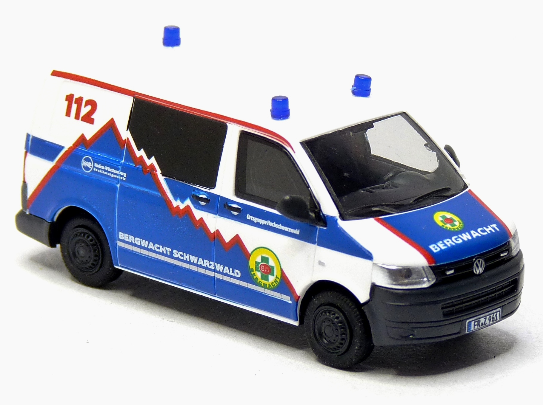 Rietze VW T5 GP - Bergwacht Schwarzwald OG Hochschwarzwald