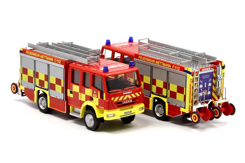 Rietze Iveco Magirus HLF 20 - Feuerwehr Mettmann