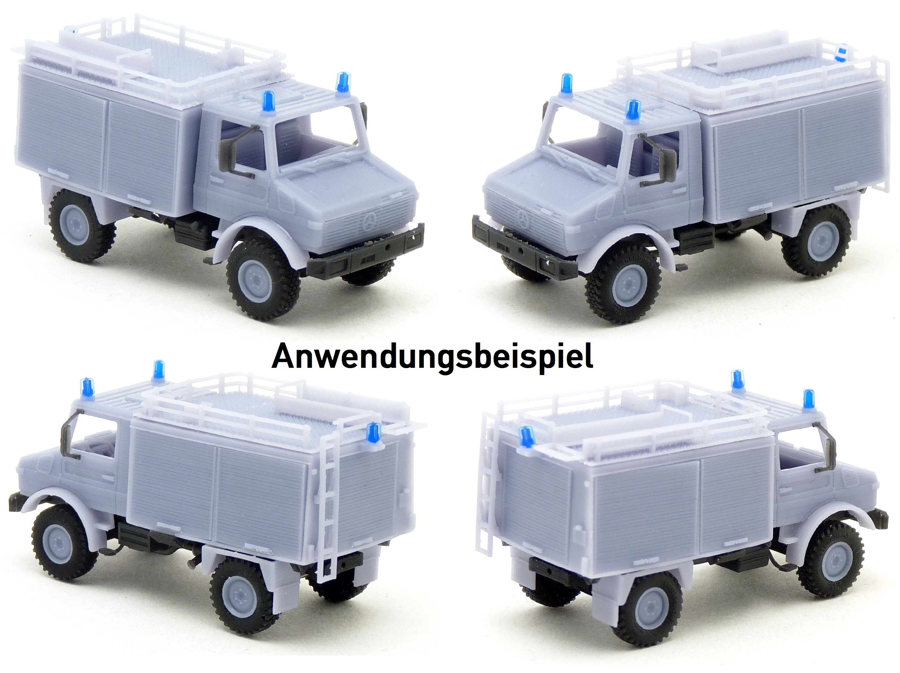 MB Unimog U1300 TLF 8/18  Schlingmann - BAUSATZ