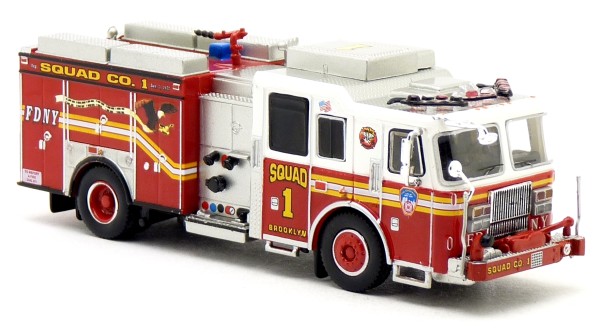 PCX87 870840 Seagrave Attacker FDNY Squad 1 Brooklyn Fire Department New York