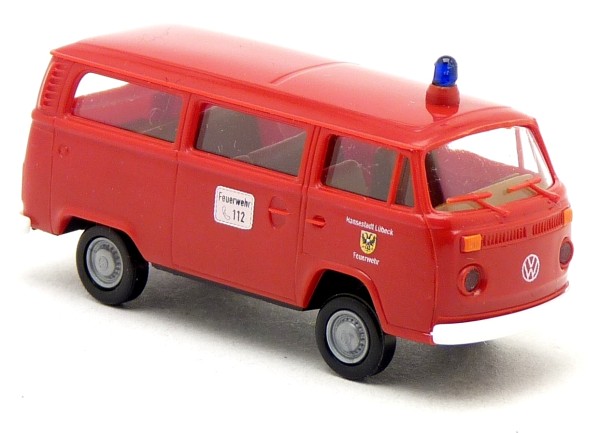 Brekina VW T2 MTF Feuerwehr Lübeck