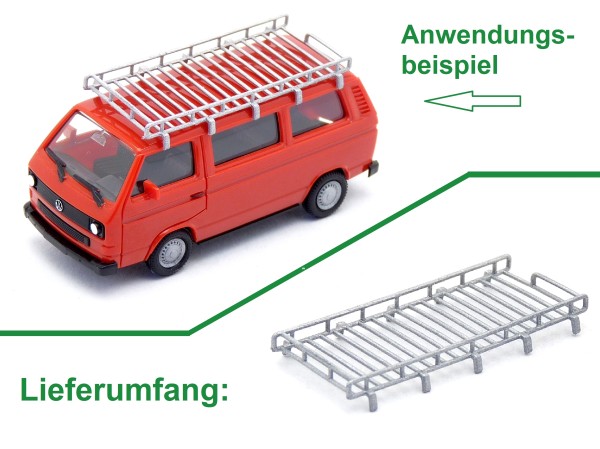 Dachgepäckträger lang für z.B. VW T3 Modelle