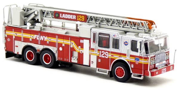 PCX87 870688 Ferrara Ultra Ladder FDNY 129 Queens Fire Department New York