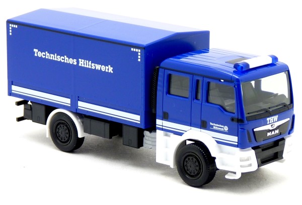 Herpa 098533 MAN TGM MzKW THW neutral
