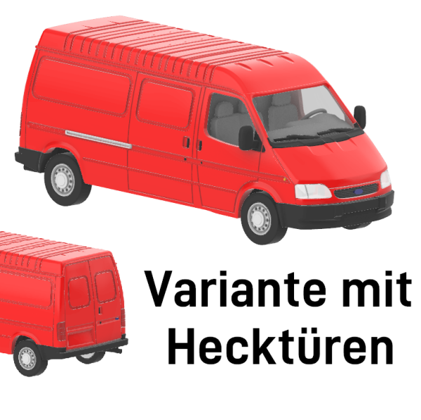 Ford Transit Mk5 LR Kasten mit Hecktüren - BAUSATZ