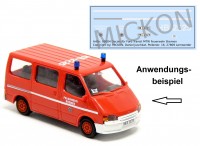 Decalbogen - Ford Transit MTW Feuerwehr Bremen Decalbogen - Ford Transit MTW Feuerwehr Bremen