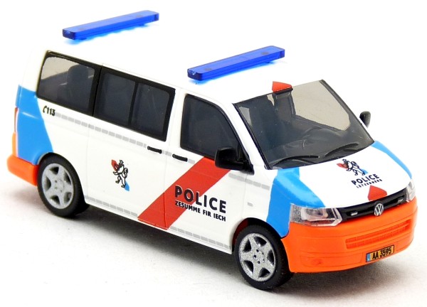 Rietze VW T5 GP - POLICE Luxemburg Autobahnpolizei