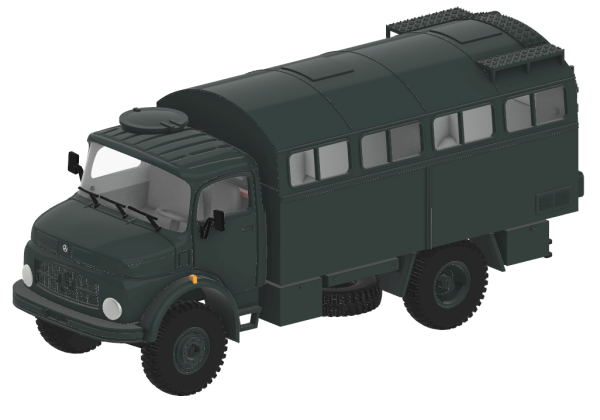 MB LA 911 FuKW BGS Bundesgrenzschutz - BAUSATZ