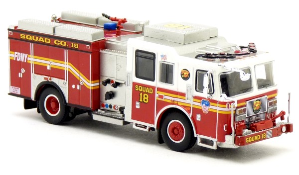 PCX87 870841 Seagrave Attacker FDNY Squad 18 Manhattan Fire Department New York