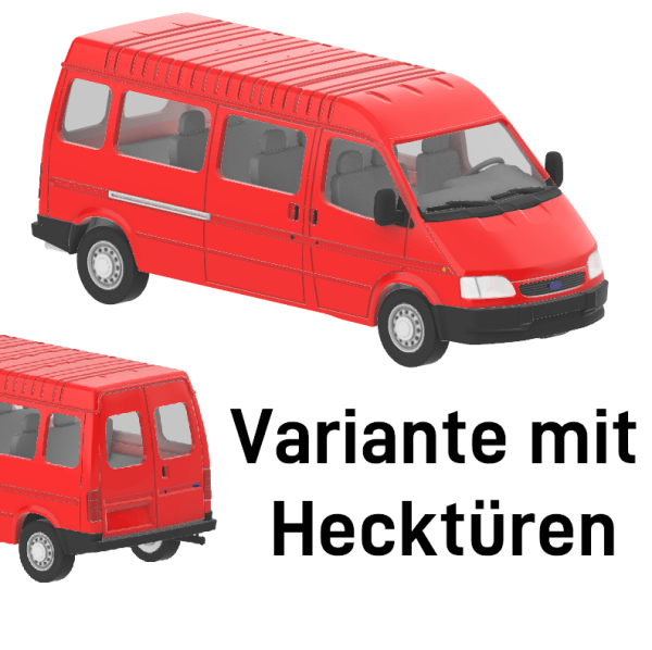 Ford Transit Mk5 LR Bus mit Hecktüren - BAUSATZ