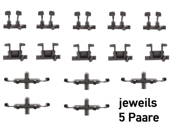 Herpa Spiegel für MB Sprinter, VW Crafter, MAN TGE, VW T6